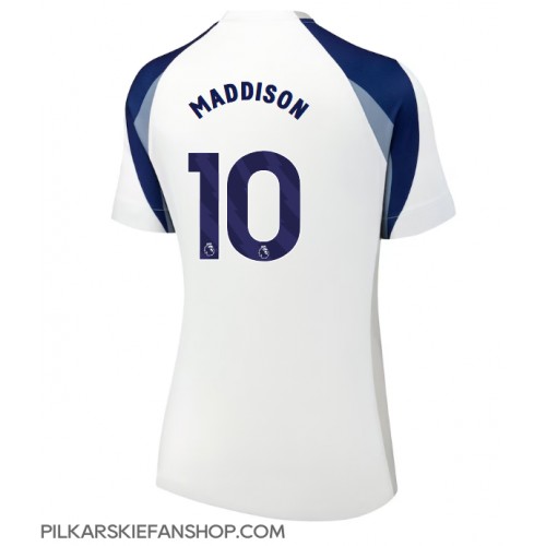 Koszulka piłkarska Tottenham Hotspur James Maddison #10 Strój Domowy dla kobiety 2025-26 tanio Krótki Rękaw Koszulka piłkarska Tottenham Hotspur James Maddison #10 Strój Domowy dla kobiety 2025-26 tanio Krótki Rękaw